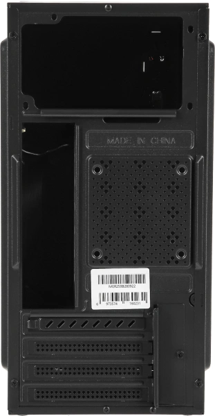 Корпус Accord ACC-259 черный без БП mATX 1x80mm 2xUSB2.0 audio