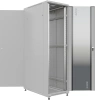 Шкаф серверный NTSS Премиум (NTSS-R47U60100GS) напольный 47U 600x1000мм пер.дв.стекл металл 900кг серый 910мм 113.8кг 2210мм IP20 сталь