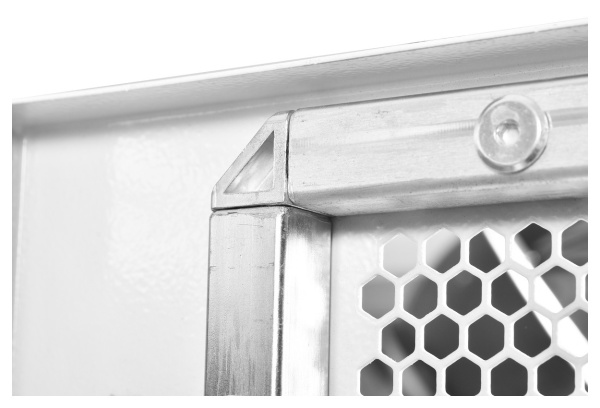 Шкаф коммутационный ЦМО (ШТК-М-42.8.10-4ААА) напольный 42U 800x1000мм пер.дв.перфор. задн.дв.перфор. 2 бок.пан. направл.под закл.гайки 550кг серый 855мм 134.3кг 180град. 2030мм IP20