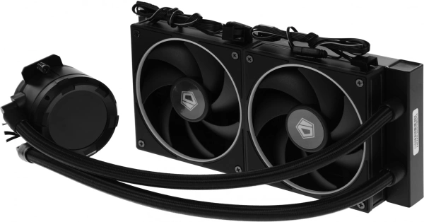 Система водяного охлаждения ID-Cooling SL240 Soc-AM5/AM4/1151/1200/2066/1700 4-pin 14-30dB Al+Cu 300