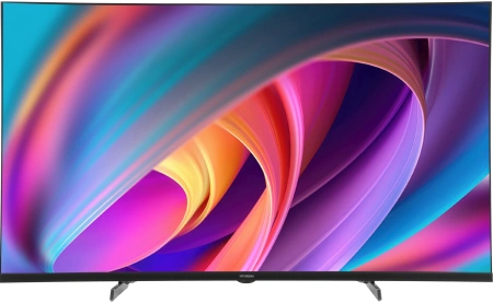Телевизор LED Hyundai 40" H-LED40BS5100 WebOS Frameless Metal черный/серый FULL HD 60Hz DVB-T DVB-T2 DVB-C DVB-S DVB-S2 USB WiFi Smart TV