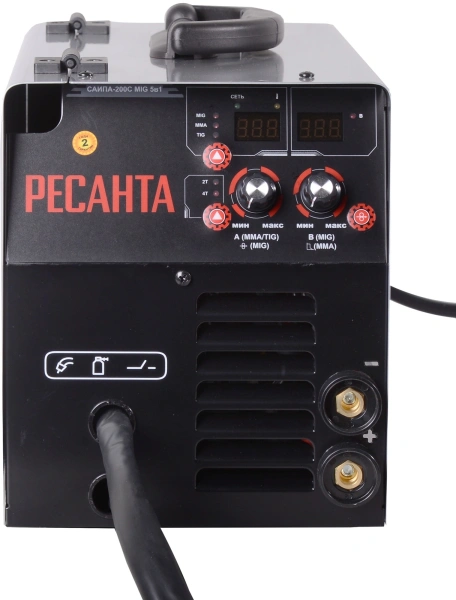 Сварочный аппарат Ресанта САИПА-200C инвертор ММА DC