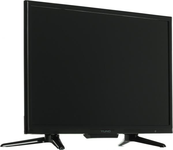 Телевизор LED Yuno 24" ULX-24TCS221 Яндекс.ТВ черный HD 50Hz DVB-T2 DVB-C DVB-S DVB-S2 WiFi Smart TV (RUS)