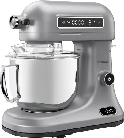 Миксер планетарный Hyundai HYM-S8551 1600Вт серебристый