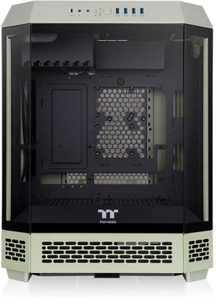 Корпус Thermaltake The Tower 600 Matcha зеленый без БП ATX 13x120mm 9x140mm 4xUSB3.0 audio bott PSU