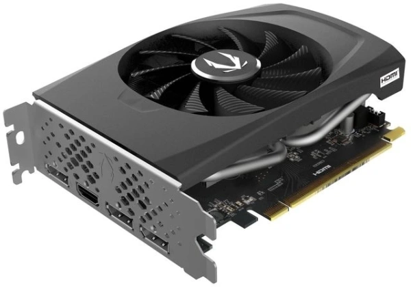 Видеокарта Zotac PCI-E 4.0 RTX 4060 SOLO NVIDIA GeForce RTX 4060 8Gb 128bit GDDR6 2460/17000 HDMIx1 DPx3 HDCP Ret