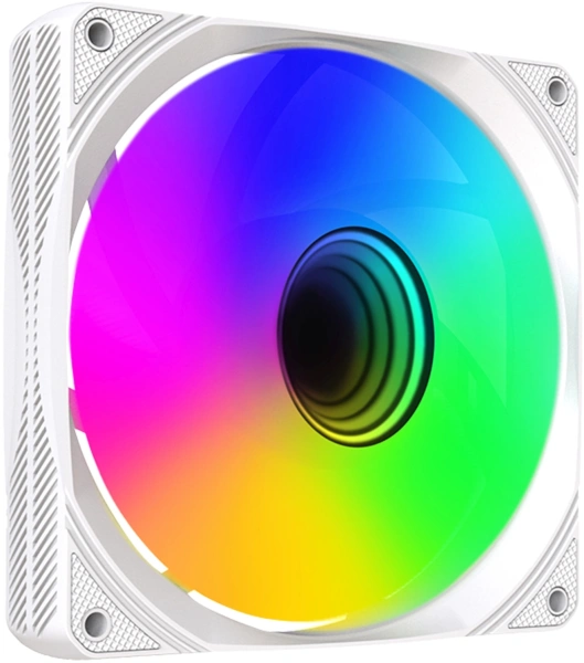 Вентилятор для корпуса Bloody BD-CF120ARGB1 ARGB 120х120x25 белый 4-pin 26дБ (BD-CF120ARGB1-WH) Ret