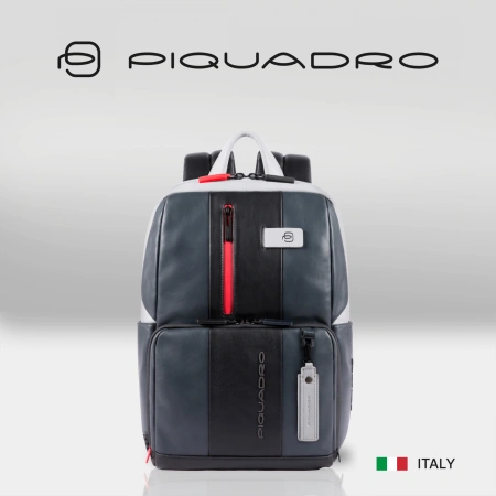 Рюкзак Piquadro Urban CA3214UB00/GRN серый/черный кожа