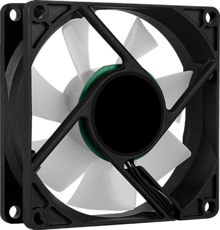 Вентилятор Aerocool Frost 8 80x80mm 3-pin 4-pin(Molex)28dB 90gr LED Ret