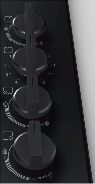 Газовая варочная поверхность Bosch PBY6C6B62O черный