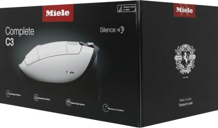 Пылесос Miele Complete C3 Silence Flex EcoLine SGSK5 550Вт графит/серый
