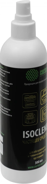 Спирт изопропиловый Cactus CS-ISOCLENE300 для очистки техники 300мл