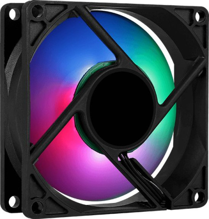 Вентилятор Aerocool Frost 8 80x80mm 3-pin 4-pin(Molex)28dB 90gr LED Ret