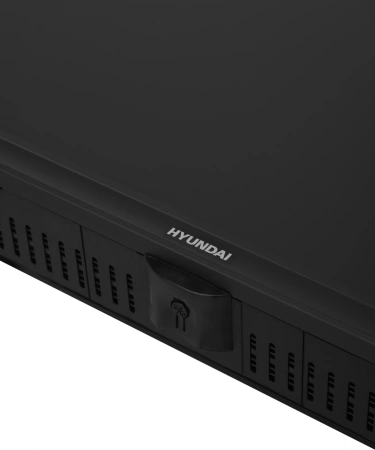 Телевизор LED Hyundai 32" H-LED32BS5100 WebOS Frameless Metal черный/серый HD 60Hz DVB-T DVB-T2 DVB-C DVB-S DVB-S2 USB WiFi Smart TV