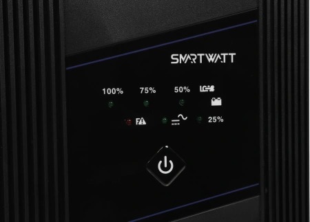 Источник бесперебойного питания Smartwatt UNI 1500 900Вт 1500ВА черный