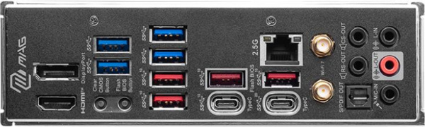 Материнская плата MSI MAG Z790 TOMAHAWK MAX WIFI Soc-1700 Intel Z790 4xDDR5 ATX AC`97 8ch(7.1) 2.5Gg