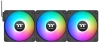 Вентилятор для корпуса Thermaltake CT140 EX Sync ARGB 140х140x25 черный 4-pin 30.7дБ (упак.:3шт) (CL-F182-PL14SW-A) Ret