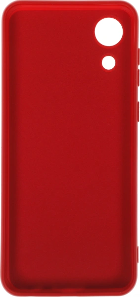 Чехол (клип-кейс) BoraSCO для Samsung Galaxy A03 Core красный (40945)