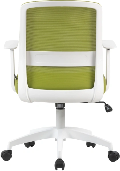 Кресло Cactus CS-WMC333-GN салатовый сиденье салатовый сетка/ткань низк.спин. крестов. пластик пластик белый