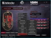 Мышь Defender Venom GM-640L черный оптическая 7200dpi USB 7but (52640)
