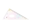 Набор линеек Deli EH652 пластик дл.15см ассорти компл.:лин 15см/2 угольн/трансп пластиковый пакет с европодв.