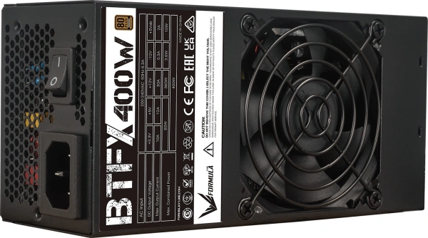 Блок питания Formula TFX 400W BTFX-400 80+ bronze (20+4pin) APFC 80mm fan 3xSATA Cab Manag RTL