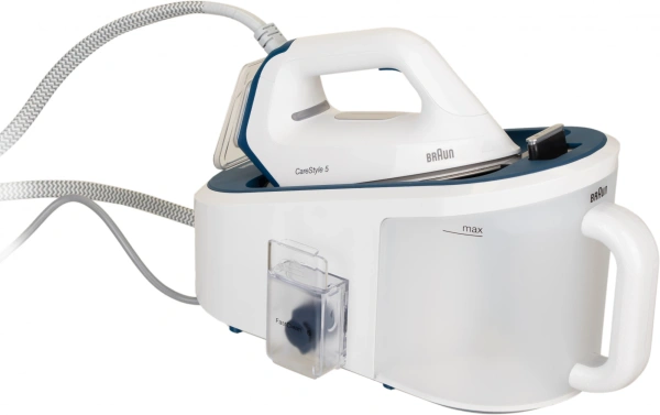 Парогенератор Braun IS5145WH 2400Вт белый/синий