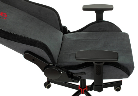 Кресло игровое A4Tech Bloody GC-420 серый крестов. металл