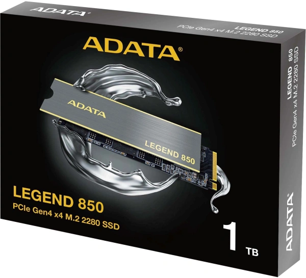 Накопитель SSD A-Data PCIe 4.0 x4 1TB ALEG-850-1TCS Legend 850 M.2 2280