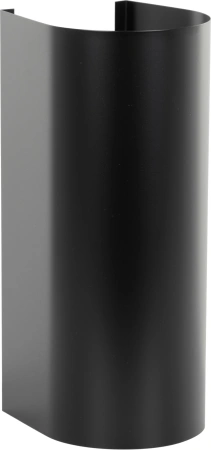 Вытяжка каминная Elikor Эпсилон 60П-430-П3Л черный/серебристый управление: ползунковое (1 мотор)