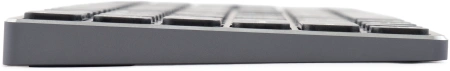 Клавиатура Оклик K767W черный/серебристый USB беспроводная BT/Radio slim Multimedia (2002135)