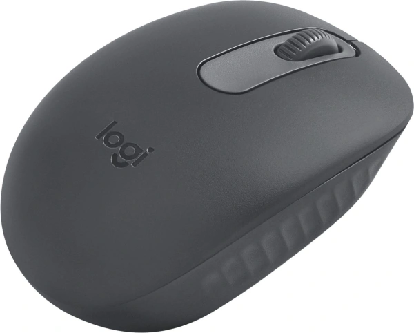 Мышь Logitech M196 графитовый оптическая 1000dpi беспров. BT для ноутбука (910-007315)