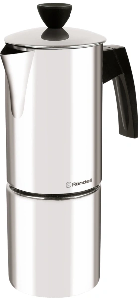 Кофеварка гейзерн. Rondell Loft Professional RDS-1512 0.3л нерж.сталь стальной