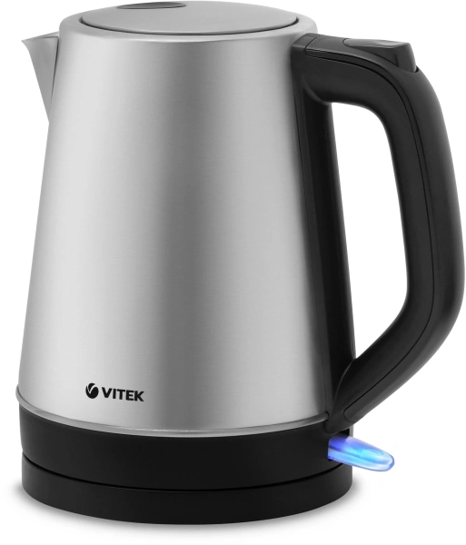Чайник электрический Vitek VT-7040 1.7л. 2200Вт сталь корпус: металл/пластик