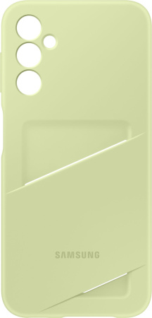 Чехол (клип-кейс) Samsung для Samsung Galaxy A14 Card Slot Case A14 лайм (EF-OA146TGEGRU)