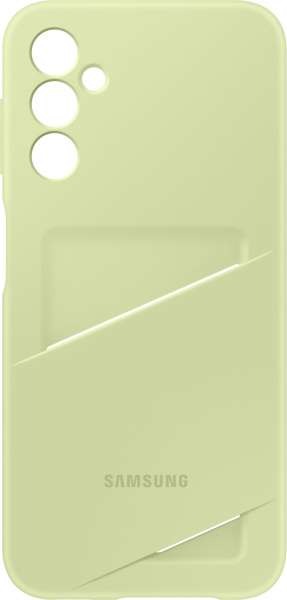 Чехол (клип-кейс) Samsung для Samsung Galaxy A14 Card Slot Case A14 лайм (EF-OA146TGEGRU)