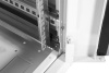 Шкаф коммутационный ЦМО (ШТК-Э-30.6.8-13АА) напольный 30U 600x800мм пер.дв.стекл металл направл.под