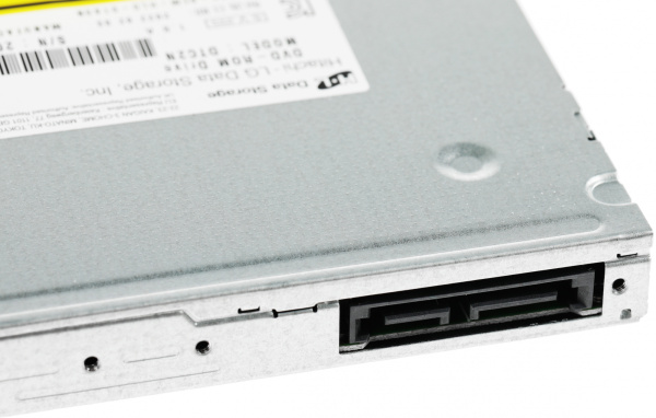 Привод DVD-ROM LG DTC2N черный SATA slim внутренний oem