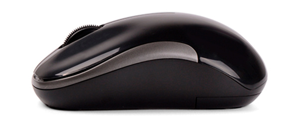 Мышь A4Tech G3-300N черный оптическая (1200dpi) беспроводная USB для ноутбука (3but)