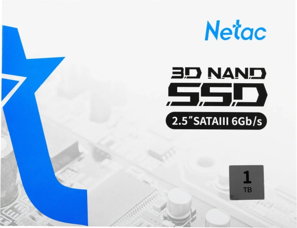 Накопитель SSD Netac SATA III 1Tb NT01N600S-001T-S3X N600S 2.5"