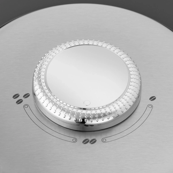 Кофеварка капельная Rondell 1100-RE-01 1000Вт серебристый/черный