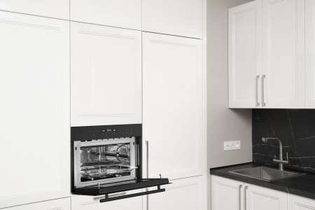 Духовой шкаф Электрический Weissgauff OE 446 Black Edition черный