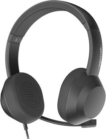 Наушники с микрофоном A4Tech FH150U черный 2м накладные USB (FH150U BLACK)