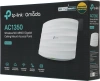 Точка доступа TP-Link EAP225 AC1350 10/100/1000BASE-TX белый