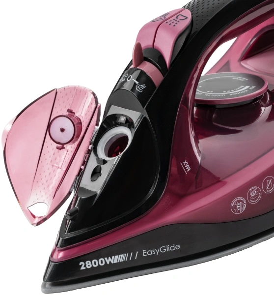 Утюг Galaxy Line GL 6132 2800Вт розовый/черный