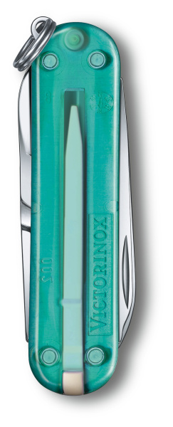 Нож перочинный Victorinox Classic Tropical Surf (0.6223.T24G) 58мм 7функц. карт.коробка