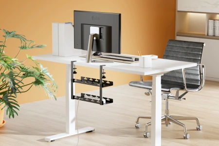 Кабель-канал Cactus CS-CM-400-2BK для столов 40x13.4x34.2см черный