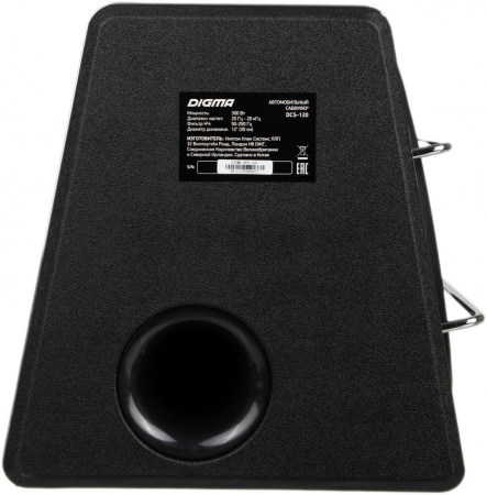 Сабвуфер автомобильный Digma DCS-120 300Вт активный (30см/12")