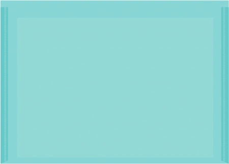 Конверт на кнопке Бюрократ Pastel -PKPAST/GRN A4 пластик 0.18мм мятный