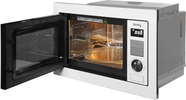 Микроволновая печь Domfy DM2540BW WG 25л. 900Вт белый (встраиваемая)